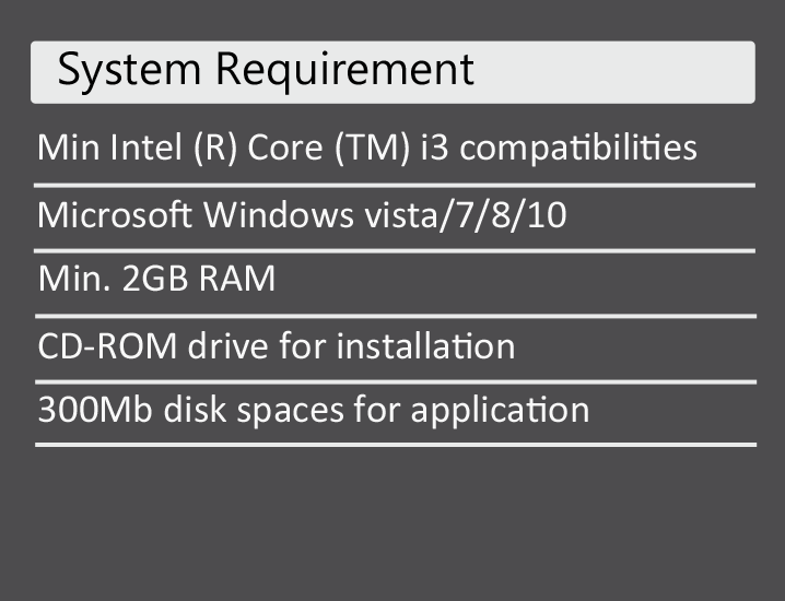 iDesign System Requirement